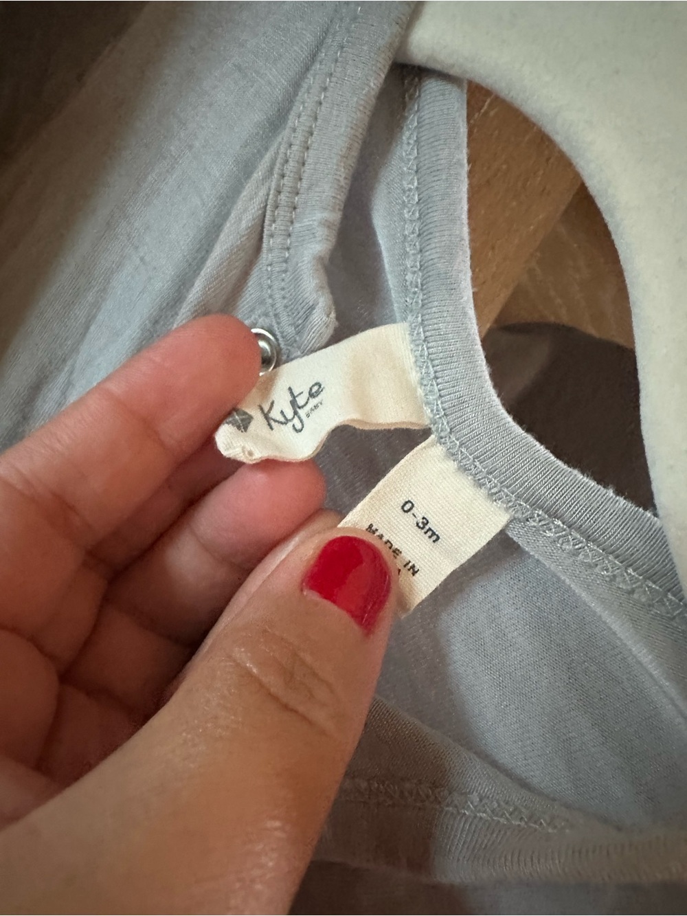 6x - Kyte BABY 0-3M - Neutral and Rust Mixed Sleepwear Set - Picture 3 of 8